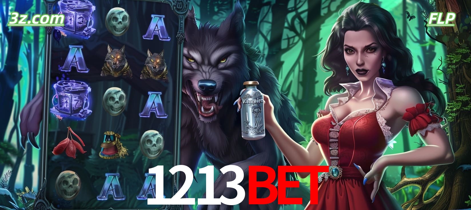 Slots online tema de lobisomem e vampira no 1213bet cassino Brasil