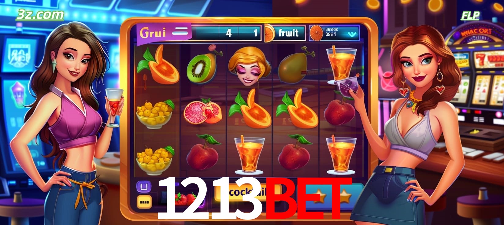 1213bet cassino online com caça-níqueis de frutas e coquetéis coloridos