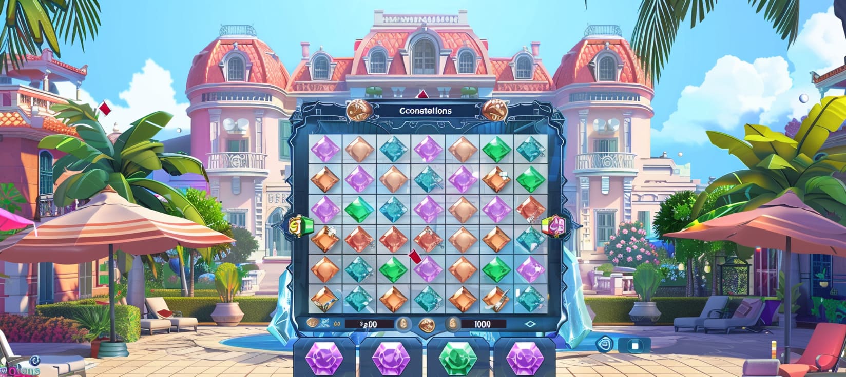 1213bet Constellations slot game cassino online com pedras preciosas
